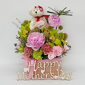 MD2813 Celestial Mother's Day flower box  (Sold Out)